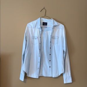 American Eagle Denim flannel